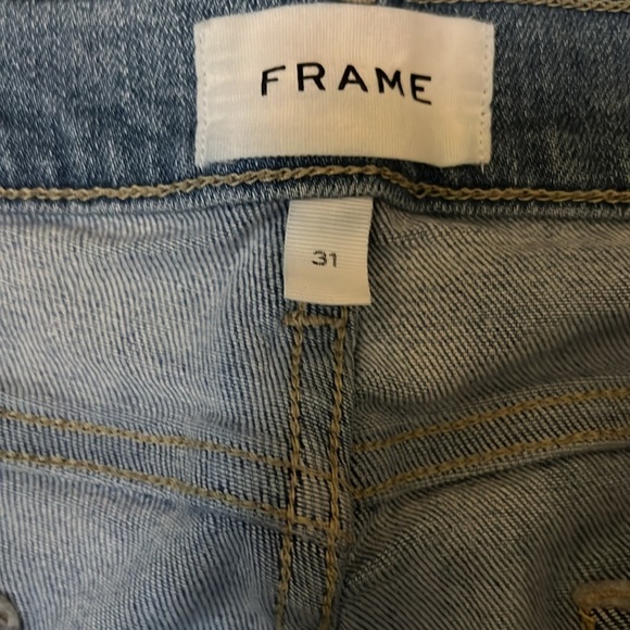 Frame Le High High-Rise Skinny Jeans in Overturn. Preowned size 31 - Picture 3 of 6